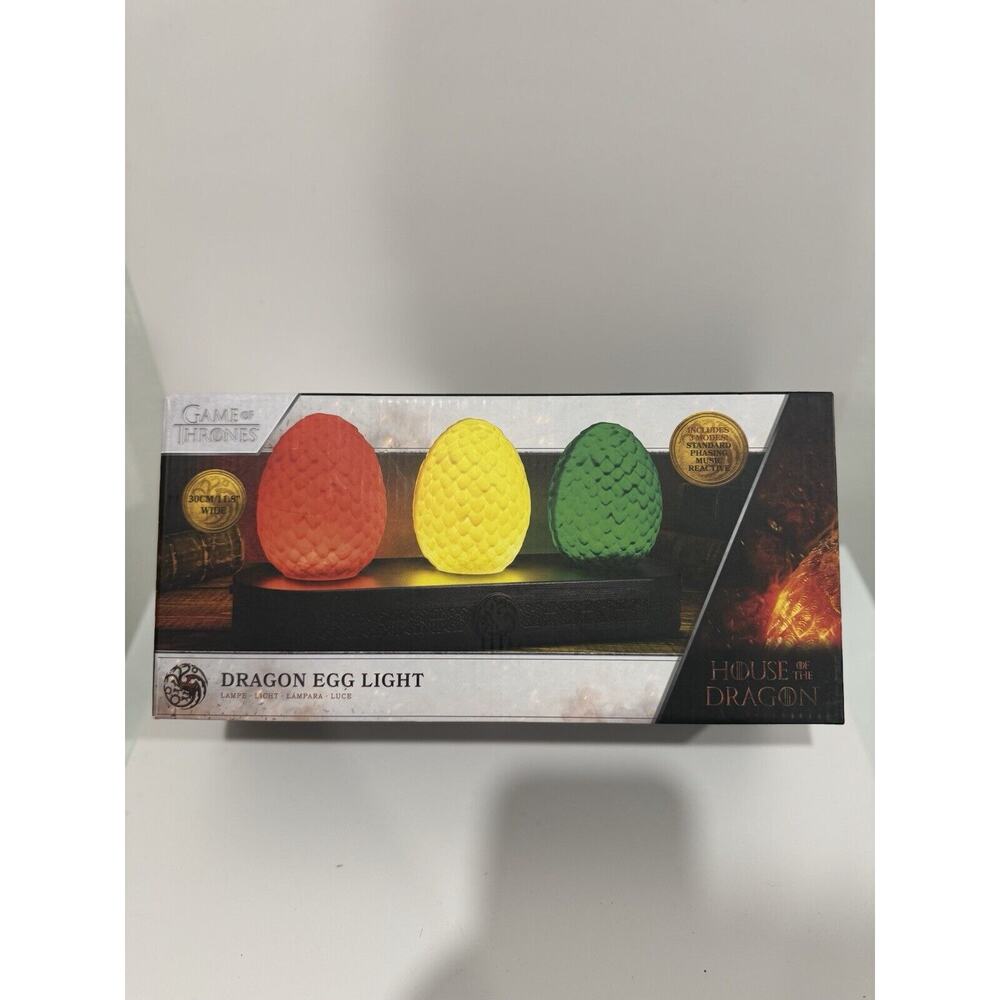 Dragon Egg Light - House Of The Dragon Officially Licensed NW Paladone 12" Lamp